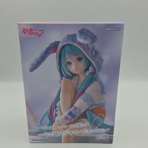 Hatsune Miku Figure Noodle Stopper FuRyu Bunny Pajama Ver